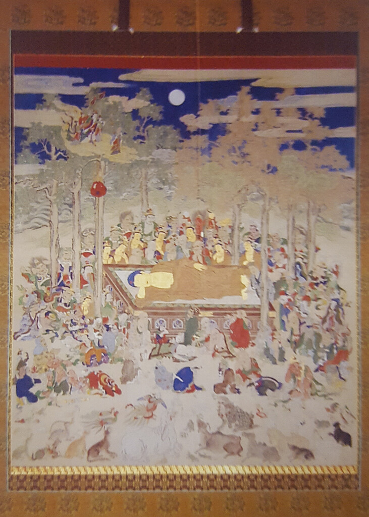 大涅槃図・修復後